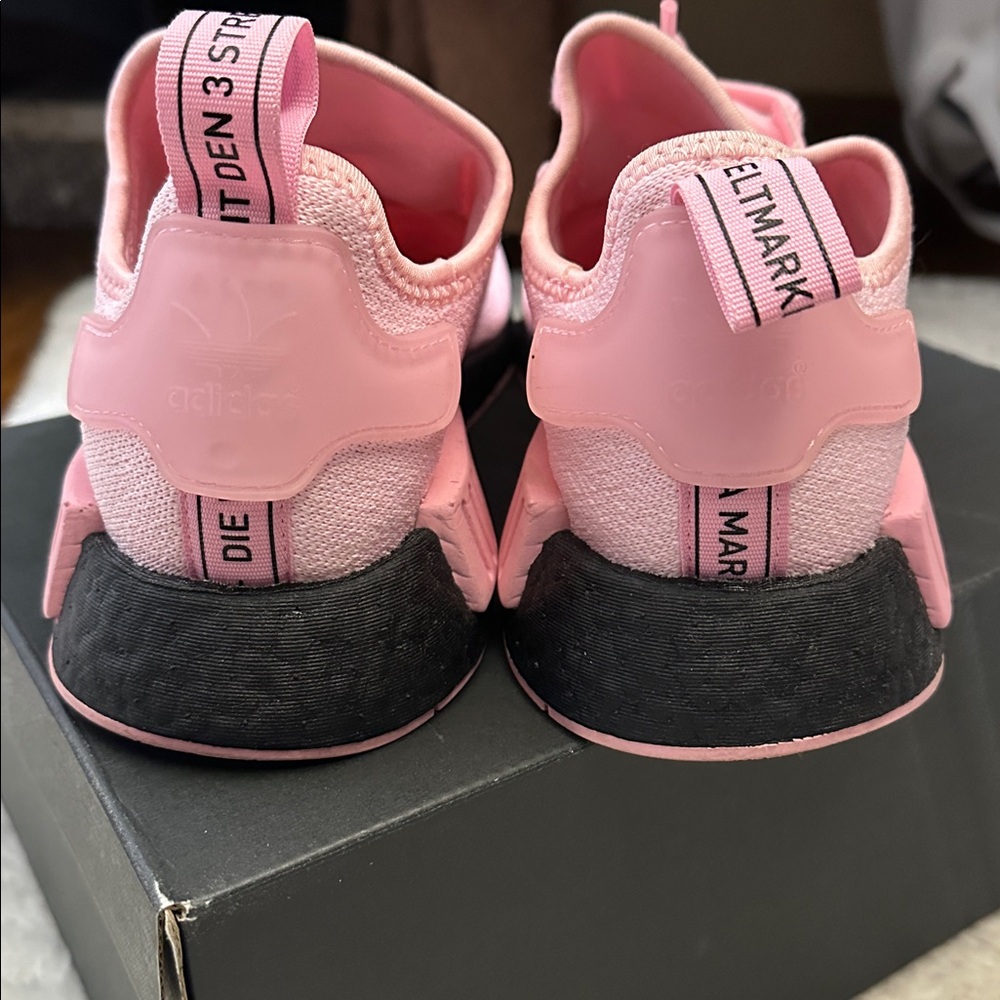 Adidas NMD R1 Pink Sneakers - Picture 4 of 6